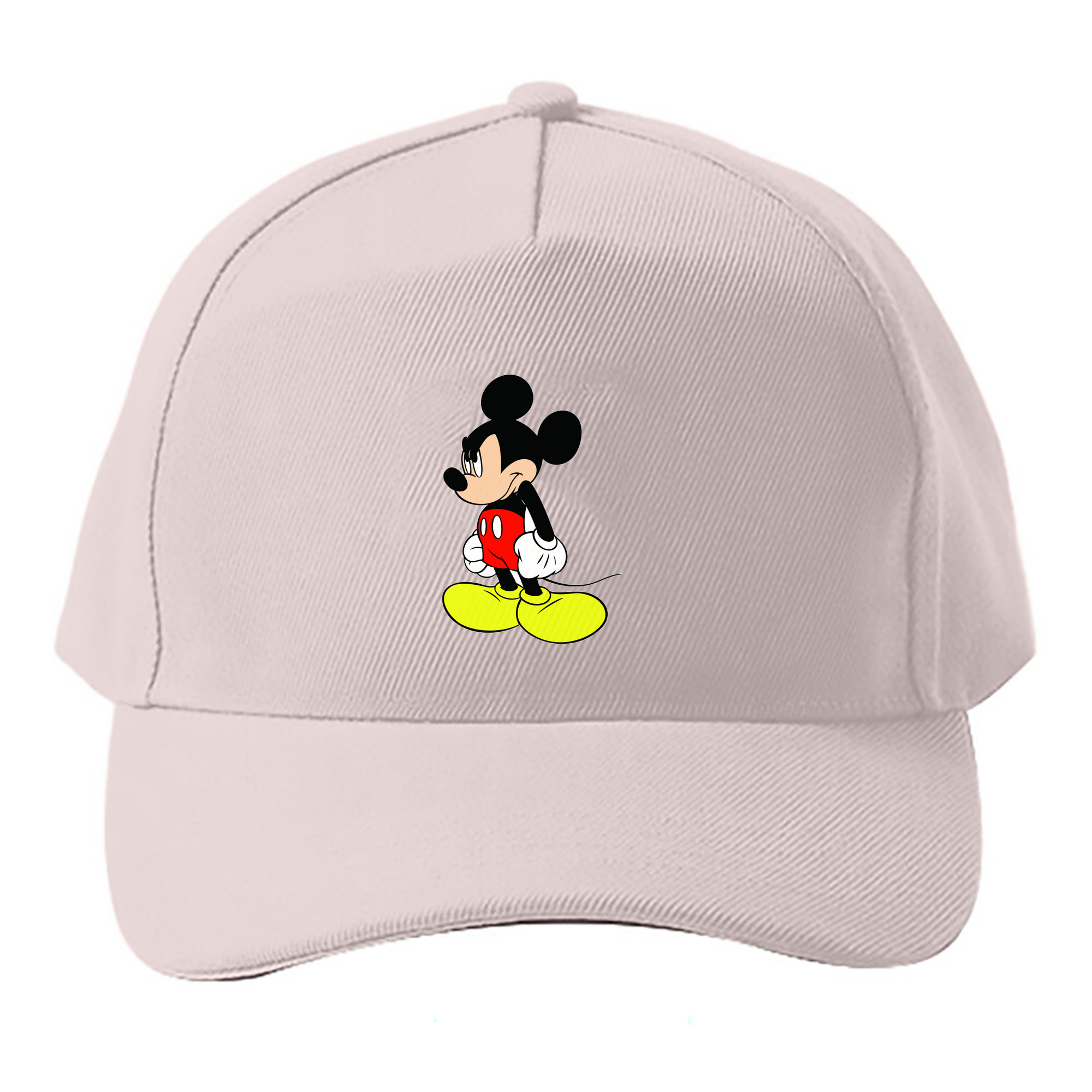 （画像用） ミッキーマウス Mickey Mouse ベースボールキャップ 綿100％ 男女兼用 帽子 スポーツ